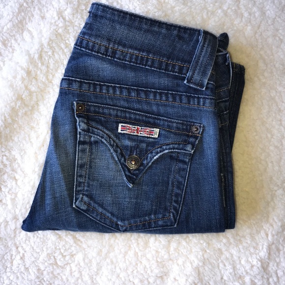 Hudson Signature Mid Rise Boot Cut Jeans - Picture 7 of 8